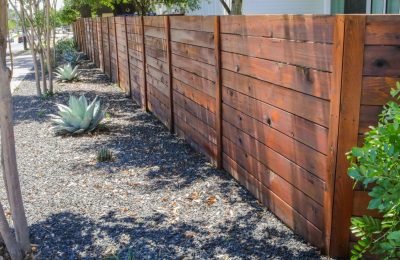 Fence Staining